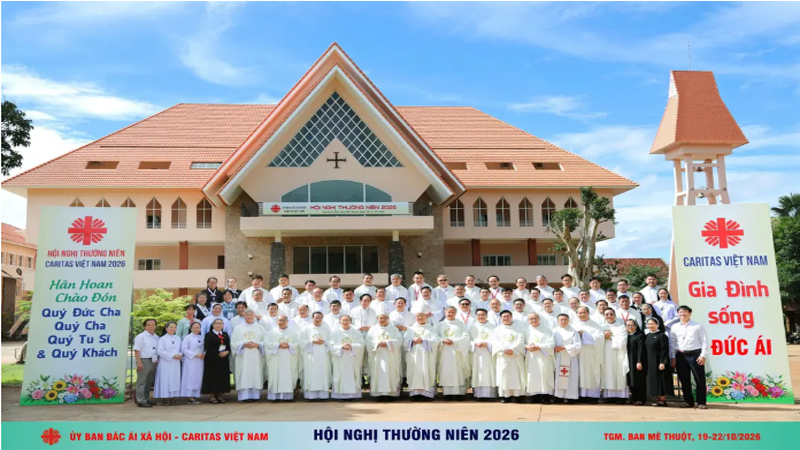 khai mac hoi nghi thuong nien caritas viet nam nam 2026   ngay thu i