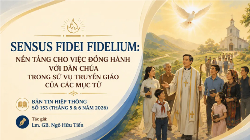 sensus fidei fidelium nen tang cho viec dong hanh voi dan chua trong su vu truyen giao cua cac muc tu