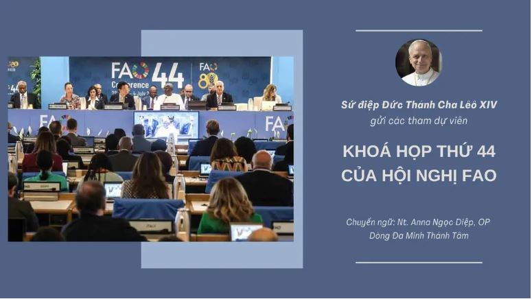 su diep duc thanh cha leo xiv gui hoi nghi cua to chuc luong thuc va nong nghiep lien hop quoc nam 2025