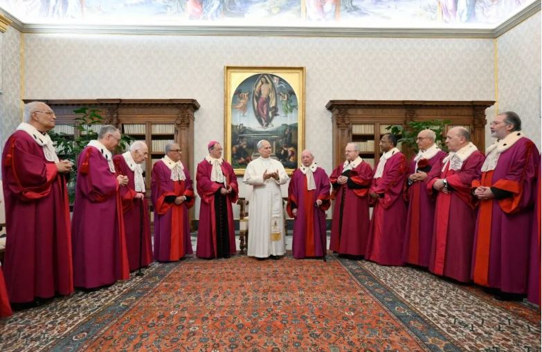 su lien ket giua chan ly va duc ai   dien van cua duc thanh cha leo xiv gui cac vi tham phan toa thuong tham rota o roma nhan dip khai mac nam tu phap 2026