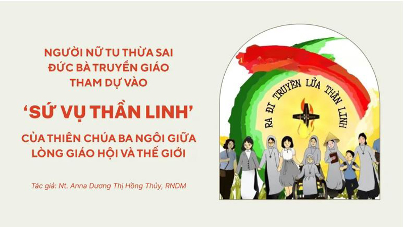 nguoi nu tu thua sai duc ba truyen giao tham du vao ‘su vu than linh’ cua thien chua ba ngoi giua long giao hoi va the gioi