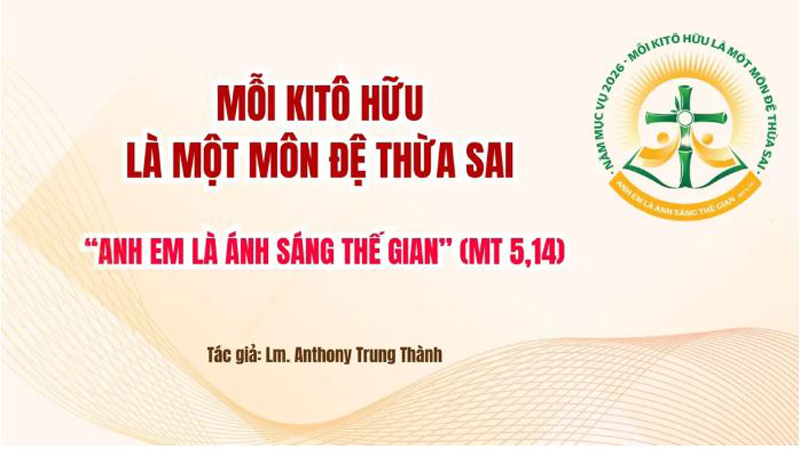 moi kito huu la mot mon de thua sai   “anh em la anh sang the gian” mt 514