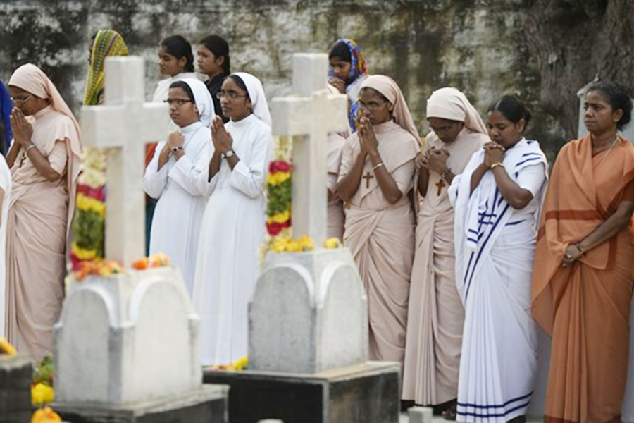 Các nữ tu Ấn độ - AFP