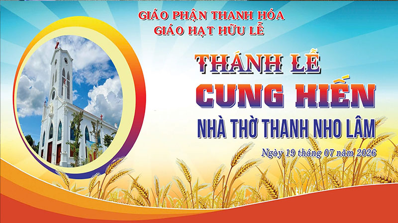 duc cha giuse nguyen duc cuong cu hanh thanh le cung hien nha tho giao xu thanh nho lam