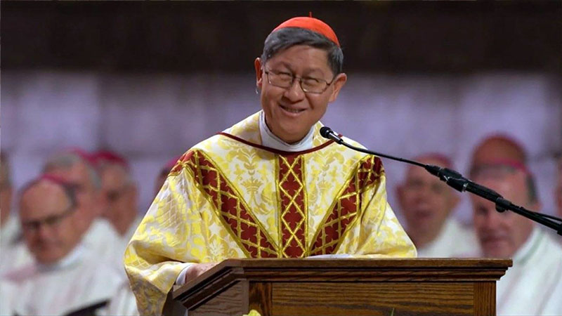duc hong y luis antonio tagle duoc bau lam nien truong hong y doan
