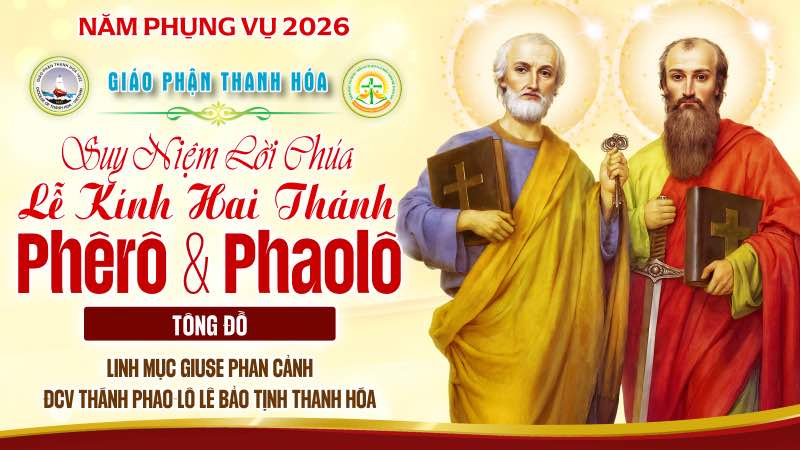bai suy niem le hai thanh tong do phero va phaolo