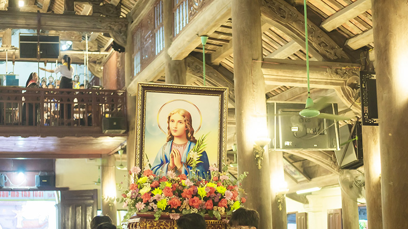 ???????giao xu ba lang han hoan mung le kinh thanh maria goretti – quan thay xu doan maria goretti