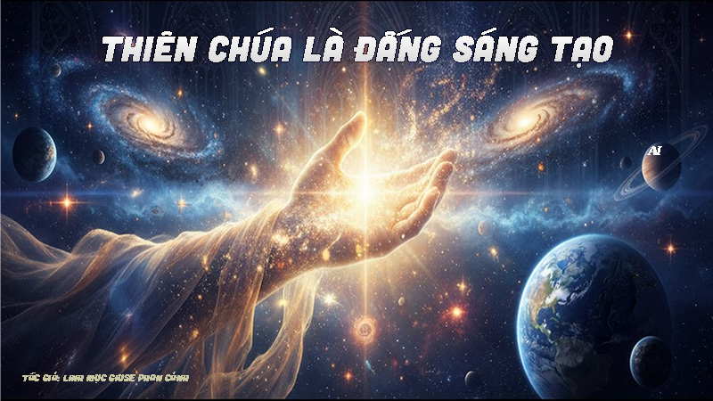 thien chua la dang sang tao