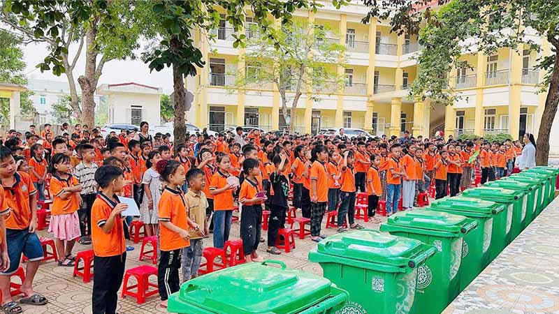 ngay yeu thuong tai truong tieu hoc thanh long ket noi va lan toa hy vong