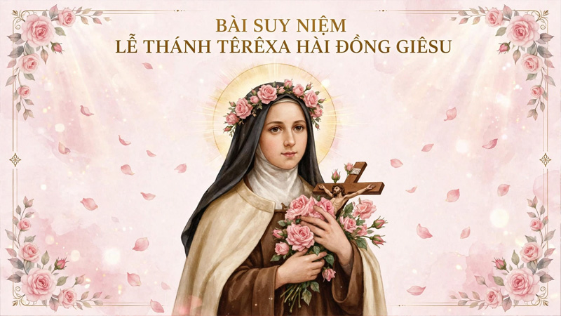 bai suy niem le thanh terexa hai dong giesu nen thanh bang con duong song gian don
