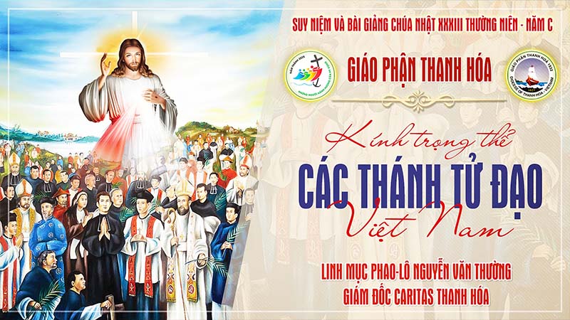 chua nhat 33 thuong nien nam c | kinh trong the cac thanh tu dao viet nam