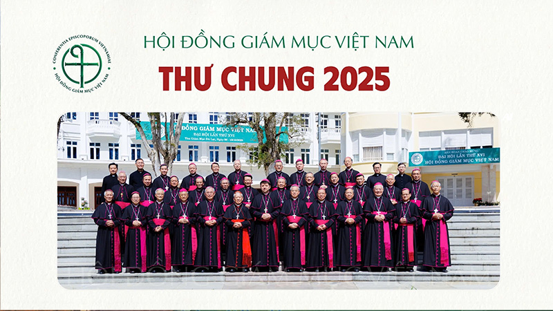 thu chung nam 2025 cua hoi dong giam muc viet nam ve loan bao tin mung