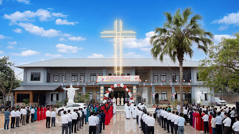 giao xu phuc dia thanh le ta on va lam phep nha muc vu