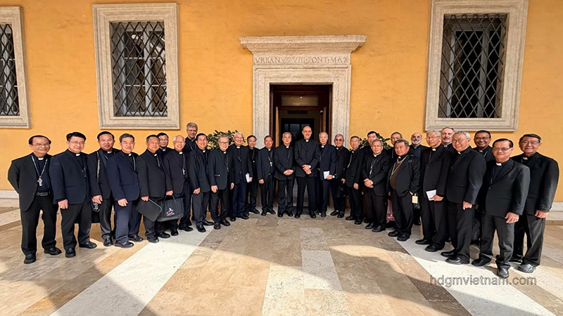 hanh trinh hiep thong ad limina 2026 cua hoi dong giam muc viet nam – ngay i
