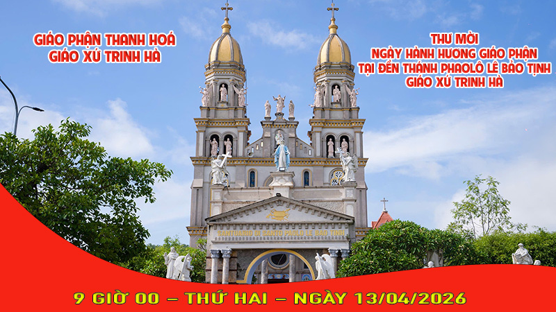 thu moi thanh le mung kinh thanh phaolo le bao tinh   ngay hanh huong giao phan thanh hoa