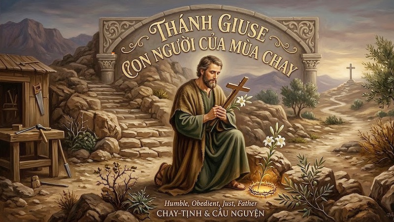 thanh giuse con nguoi cua mua chay