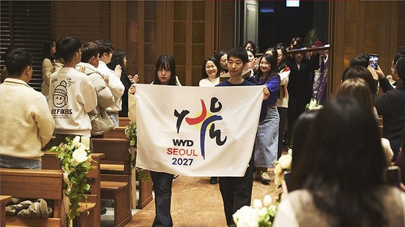 duc thanh cha moi goi nguoi tre dang ky tham du dai hoi gioi tre the gioi seoul 2027