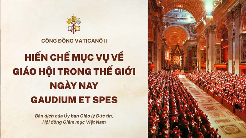 hien che muc vu ve giao hoi trong the gioi ngay nay   gaudium et spes cua cong dong vaticano ii