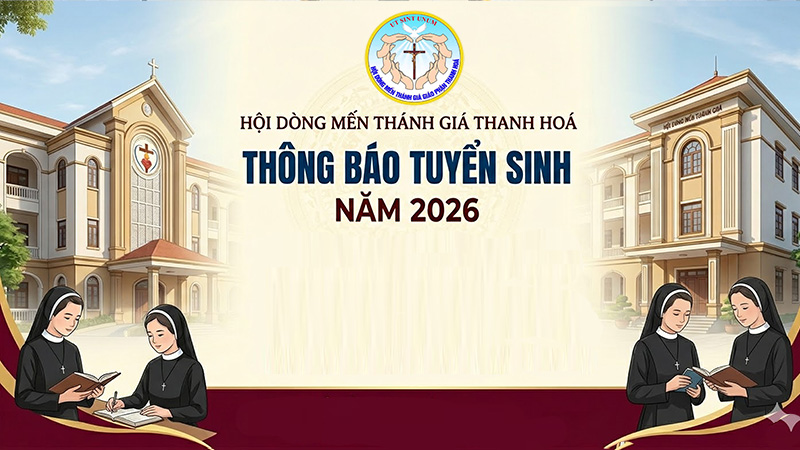 hoi dong men thanh gia thanh hoa thong bao tuyen sinh nam 2026