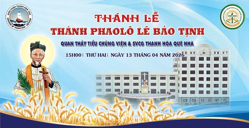 video thanh le mung kinh thanh phaolo le bao tinh   bon mang tieu chung vien va sinh vien cong giao thanh hoa que nha