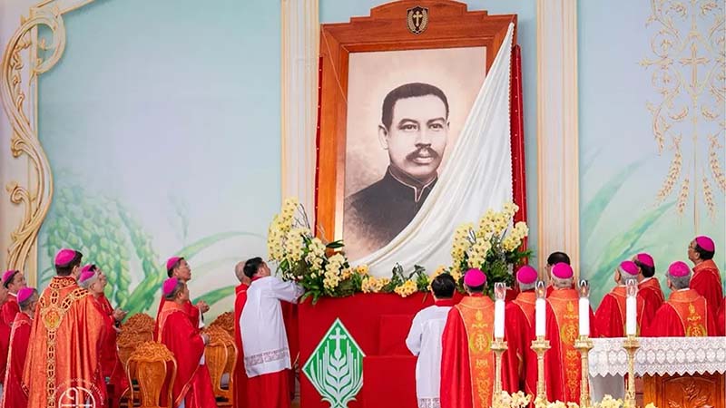 thanh le tuyen phong chan phuoc cho toi to chua phanxico xavie truong buu diep