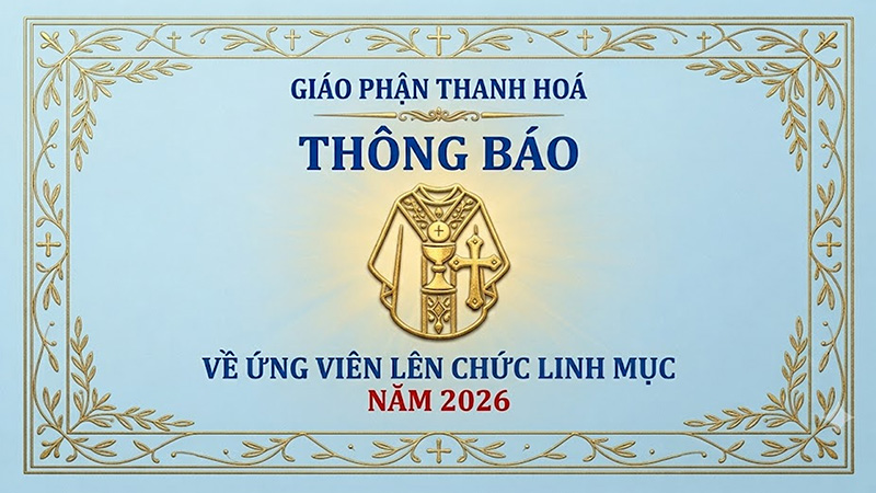 giao phan thanh hoa thong bao ve ung vien len chuc linh muc nam 2026
