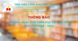 hoc vien cong giao viet nam thong bao chuong trinh ung dung muc vu dao tao nam hoc 2024   2025
