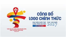 cong bo logo chinh thuc dai hoi gioi tre giao tinh ha noi lan thu xxiii tai so kien – tgp ha noi nam 2027