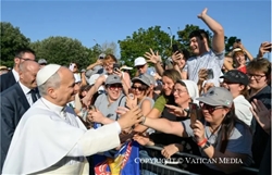 cuoc gap go cua duc thanh cha leo xiv voi cac ban tre tham du dai hoi gioi tre phanxico go! 2026 tai santa maria degli angeli – assisi