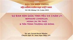 su dan xen giua tinh yeu va chan ly bernard lonergan hoan cai tri thuc va tien trinh thuong hoi dong