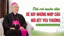 phong van duc tan tong giam muc chinh toa tong giao phan hue den voi muon dan de xay nhung nhip cau noi ket yeu thuong