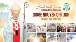 video hanh trinh su vu cua duc tong giam muc giuse nguyen chi linh tai tong giao phan hue