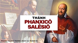 ngay 24 thang 01 thanh phanxico salesio giam muc tien si hoi thanh