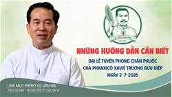 dai le tuyen phong chan phuoc cha phanxico xavie truong buu diep nhung huong dan can biet
