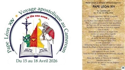 hoi dong giam muc camerun cong bo logo va khau hieu chuyen tham cua duc thanh cha