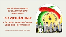 nguoi nu tu thua sai duc ba truyen giao tham du vao ‘su vu than linh’ cua thien chua ba ngoi giua long giao hoi va the gioi