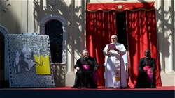 dien van duc thanh cha leo xiv noi voi gioi tre va cac du tong tai monaco