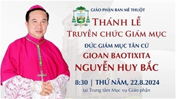 truc tiep thanh le truyen chuc giam muc cho duc cha tan cu gioan baotixita nguyen huy bac