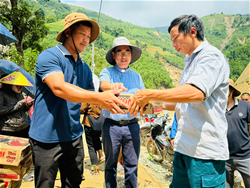 caritas thanh hoa tinh yeu thuong chua lanh nhung vet thuong sau lu