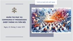 huan thi muc vu communio et progressio   hiep thong va tien bo