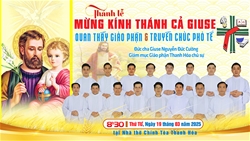 chuong trinh dai le thanh giuse va truyen chuc pho te