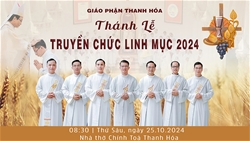 giao phan thanh hoa | truc tuyen thanh le truyen chuc linh muc nam 2024 | 8gio 30 ngay 25102025