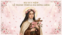 bai suy niem le thanh terexa hai dong giesu nen thanh bang con duong song gian don