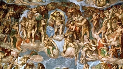 buc bich hoa “ngay phan xet chung” cua michelangelo se duoc trung tu dac biet