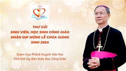 thu gui sinh vien hoc sinh cong giao nhan dip mung le chua giang sinh 2024