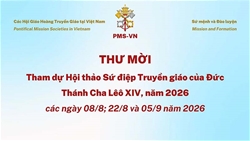 thu moi tham du hoi thao su diep truyen giao nam 2026 cua duc thanh cha leo xiv