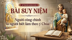bai suy niem le thanh giuse 19.03 | nguoi cong chinh la nguoi biet lam theo y chua