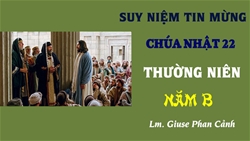 suy niem tin mung chua nhat xxii mua thuong nien nam b