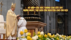 su diep cua duc thanh cha leo xiv nhan ngay the gioi cau nguyen cho on goi