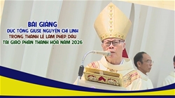 bai giang duc tong giuse nguyen chi linh |thanh le lam phep dau tai nha tho chinh toa thanh hoa 2026